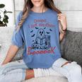 Oops I Got Another Book Boo Ghost Read Book Women's Comfort Colors T-Shirt Chalky Mint