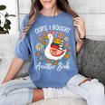 Oops I Bought Another Book Goose Reader Women's Comfort Colors T-Shirt Chalky Mint