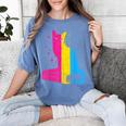 Pansexual Pride Celestial Cat Sitting Book LGBTQ Pan Colors Men Women Women's Comfort Colors T-Shirt Chalky Mint Pansexual Pride Celestial Cat Sitting Book LGBTQ Pan Colors Men Women Women's Comfort Colors T-Shirt Chalky Mint