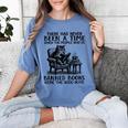 The People Who'Ve Banned Books Were The Good Guys Women's Comfort Colors T-Shirt Chalky Mint The People Who'Ve Banned Books Were The Good Guys Women's Comfort Colors T-Shirt Chalky Mint
