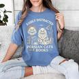 Persian Cat Persian Cats Persian Cats And Books For Men Women Kids Women's Comfort Colors T-Shirt Chalky Mint Persian Cat Persian Cats Persian Cats And Books For Men Women Kids Women's Comfort Colors T-Shirt Chalky Mint