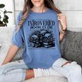 Proudly Anti Social Member Of The Introverted Book Club Women's Comfort Colors T-Shirt Chalky Mint