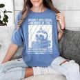 PROUDLY ANTI-SOCIAL MEMBER OF THE Introverted Book Club Women's Comfort Colors T-Shirt Chalky Mint