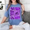 Purple Comic Book Purple Color Graphic Women's Comfort Colors T-Shirt Chalky Mint
