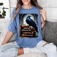 Raven On A Stack Of Books Wisdom Of Odin Women's Comfort Colors T-Shirt Chalky Mint Raven On A Stack Of Books Wisdom Of Odin Women's Comfort Colors T-Shirt Chalky Mint