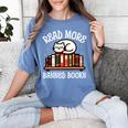Read More Banned Books Reader Cat Lover Librarian Freedom Women's Comfort Colors T-Shirt Chalky Mint