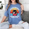 Read Books Drink Coffee Fight Evil Cat Premium Women's Comfort Colors T-Shirt Chalky Mint Read Books Drink Coffee Fight Evil Cat Premium Women's Comfort Colors T-Shirt Chalky Mint