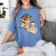 Read Books Drink Coffee For Women Women's Comfort Colors T-Shirt Chalky Mint