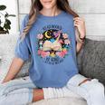 Read Books Be Kind Stay Weird Dragon Women's Comfort Colors T-Shirt Chalky Mint
