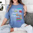 Read My Shirt Day For Kids Boy Girls i Will Read Book Women's Comfort Colors T-Shirt Chalky Mint Read My Shirt Day For Kids Boy Girls i Will Read Book Women's Comfort Colors T-Shirt Chalky Mint