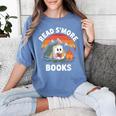 Read S'More Books Cute Campfire Reading Book Lovers Women's Comfort Colors T-Shirt Chalky Mint