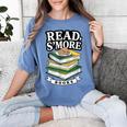 Read S'More Books Marshmallow Reading Smores Women's Comfort Colors T-Shirt Chalky Mint Read S'More Books Marshmallow Reading Smores Women's Comfort Colors T-Shirt Chalky Mint