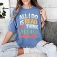 Read And Think About Prayer Faith & Book Lover Premium Women's Comfort Colors T-Shirt Chalky Mint