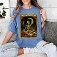 The Reader Tarot Card Book Lover Skeleton Art Goth Style Women's Comfort Colors T-Shirt Chalky Mint