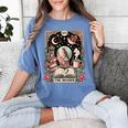 The Reader Tarot Card Shirt Bird Book Lover Bookworm Women's Comfort Colors T-Shirt Chalky Mint The Reader Tarot Card Shirt Bird Book Lover Bookworm Women's Comfort Colors T-Shirt Chalky Mint
