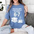 Reading 67 Meme English Teacher Book Lover Women's Comfort Colors T-Shirt Chalky Mint