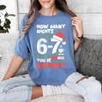 Reading 67 Meme English Teacher Christmas Book Lover Women's Comfort Colors T-Shirt Chalky Mint