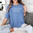 Reading Book Lover I Put My Book Down To Be Here Women's Comfort Colors T-Shirt Chalky Mint Reading Book Lover I Put My Book Down To Be Here Women's Comfort Colors T-Shirt Chalky Mint