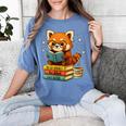Reading Book Lover Red Panda Read Books Be Kind Stays Weird Women's Comfort Colors T-Shirt Chalky Mint Reading Book Lover Red Panda Read Books Be Kind Stays Weird Women's Comfort Colors T-Shirt Chalky Mint