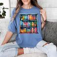 Reading And Bookcase Magic Book Premium Women's Comfort Colors T-Shirt Chalky Mint Reading And Bookcase Magic Book Premium Women's Comfort Colors T-Shirt Chalky Mint