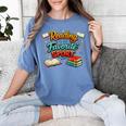 Reading Is My Favorite Sport Book Lover Women's Comfort Colors T-Shirt Chalky Mint Reading Is My Favorite Sport Book Lover Women's Comfort Colors T-Shirt Chalky Mint