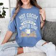 Reading All Winter Cozy Book Lover And Literary Escape Women's Comfort Colors T-Shirt Chalky Mint Reading All Winter Cozy Book Lover And Literary Escape Women's Comfort Colors T-Shirt Chalky Mint