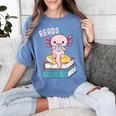 Reads Alotl Shirt Kids Readsolotl Read Axolotl Shirt Books Women's Comfort Colors T-Shirt Chalky Mint