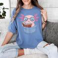 Readsalotl Axolotl Reading Book Lover Reading Pocket Axolotl Women's Comfort Colors T-Shirt Chalky Mint