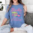 Retro Books Are My Love Language Valentine Book Lovers Women's Comfort Colors T-Shirt Chalky Mint