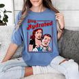 Retro Vampire Book Cover Style Stay Hydrated Halloween Women's Comfort Colors T-Shirt Chalky Mint