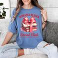 Romance Book Reading Bookish Romance Reader Social Club Women's Comfort Colors T-Shirt Chalky Mint Romance Book Reading Bookish Romance Reader Social Club Women's Comfort Colors T-Shirt Chalky Mint