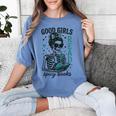Romance Reader Good Girls Read Spicy Books Halloween Costume Women's Comfort Colors T-Shirt Chalky Mint Romance Reader Good Girls Read Spicy Books Halloween Costume Women's Comfort Colors T-Shirt Chalky Mint