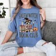 Salem Witch Book Club Raccoon Reading Women's Comfort Colors T-Shirt Chalky Mint Salem Witch Book Club Raccoon Reading Women's Comfort Colors T-Shirt Chalky Mint