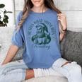 He Sees What You'Ve Been Reading Bookish Christmas Women's Comfort Colors T-Shirt Chalky Mint