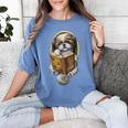 Shih Tzu Book How To Train Your Human Funny Dog Motif Women's Comfort Colors T-Shirt Chalky Mint Shih Tzu Book How To Train Your Human Funny Dog Motif Women's Comfort Colors T-Shirt Chalky Mint