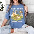Silly-Goose Book Club Goose And Book Lovers Women's Comfort Colors T-Shirt Chalky Mint Silly-Goose Book Club Goose And Book Lovers Women's Comfort Colors T-Shirt Chalky Mint