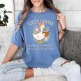 Silly Goose Book Club Member Reading Lover Women's Comfort Colors T-Shirt Chalky Mint Silly Goose Book Club Member Reading Lover Women's Comfort Colors T-Shirt Chalky Mint