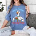Silly Goose With Books Teacher Club School Educator Women's Comfort Colors T-Shirt Chalky Mint Silly Goose With Books Teacher Club School Educator Women's Comfort Colors T-Shirt Chalky Mint