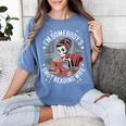 Smut Book Reader Romance Novel Somebody's Smut Reading Wife Women's Comfort Colors T-Shirt Chalky Mint