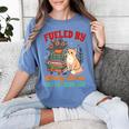 Smut Reader Cat Lover Fueled By Smutty Books & Cat Snuggles For Men Women Women's Comfort Colors T-Shirt Chalky Mint