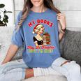 Smut Reader Christmas My Books May Be Naughty But I'm Nice Women's Comfort Colors T-Shirt Chalky Mint