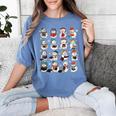 Snowman Reading Book Christmas Cozy Book Lover Bookish Women's Comfort Colors T-Shirt Chalky Mint Snowman Reading Book Christmas Cozy Book Lover Bookish Women's Comfort Colors T-Shirt Chalky Mint