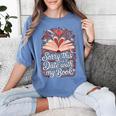 Sorry This Is a Date With My Book Valentine Women's Comfort Colors T-Shirt Chalky Mint