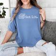 Stack Of Books Get Lit Book Reading Reader Women's Comfort Colors T-Shirt Chalky Mint