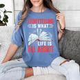 Storytelling Is What Life Is All About Book Women's Comfort Colors T-Shirt Chalky Mint