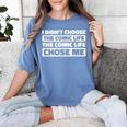 Superheroes Art Graphic Novels Comic Books Women's Comfort Colors T-Shirt Chalky Mint