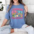 Survived 67 Days Of School Ice Cream Drip Apple Pencil Book Women's Comfort Colors T-Shirt Chalky Mint Survived 67 Days Of School Ice Cream Drip Apple Pencil Book Women's Comfort Colors T-Shirt Chalky Mint