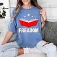 I Survived Reading Banned Books And All I Got Was Smarter Women's Comfort Colors T-Shirt Chalky Mint