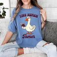 Teacher Silly Goose Reading Book Teaching Tiny Human Tamer Women's Comfort Colors T-Shirt Chalky Mint Teacher Silly Goose Reading Book Teaching Tiny Human Tamer Women's Comfort Colors T-Shirt Chalky Mint