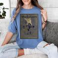 The Three Musketeers Book Cover Women's Comfort Colors T-Shirt Chalky Mint The Three Musketeers Book Cover Women's Comfort Colors T-Shirt Chalky Mint